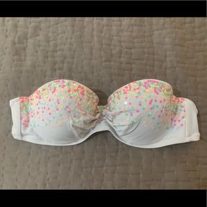 Victoria’s Secret Strapless Push-up Bikini Top